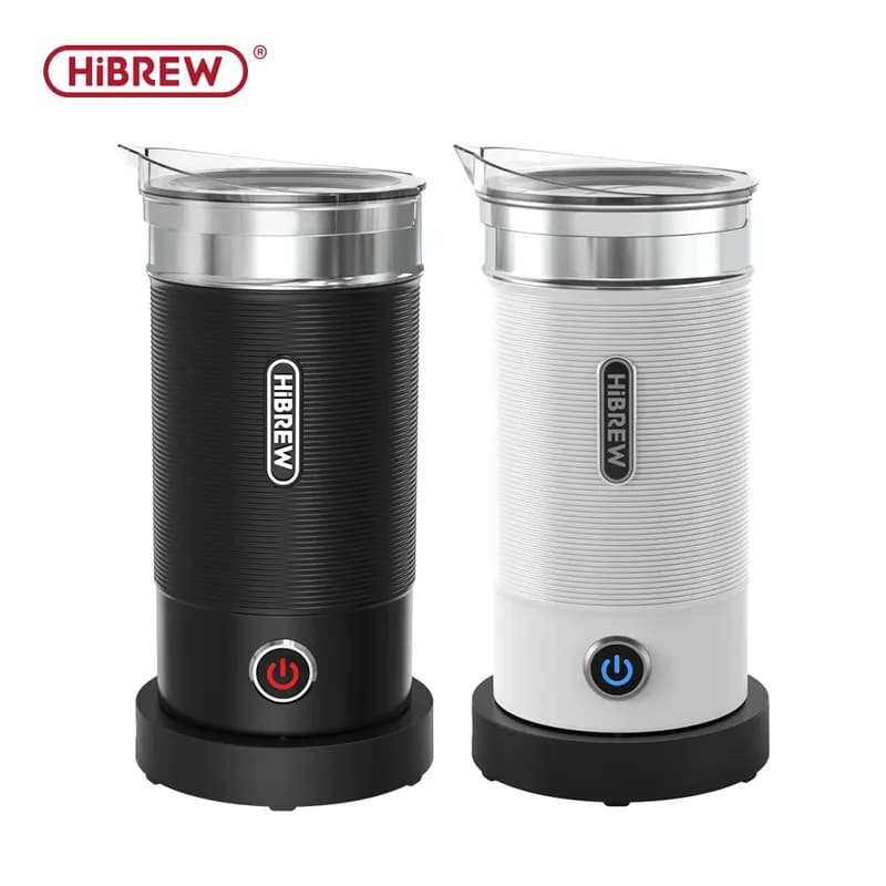 ☕ מקציף חלב חשמלי אוטומטי HiBREW — קצף חם וקר לקפוצ'ינו ולאטה כמו בבית קפה