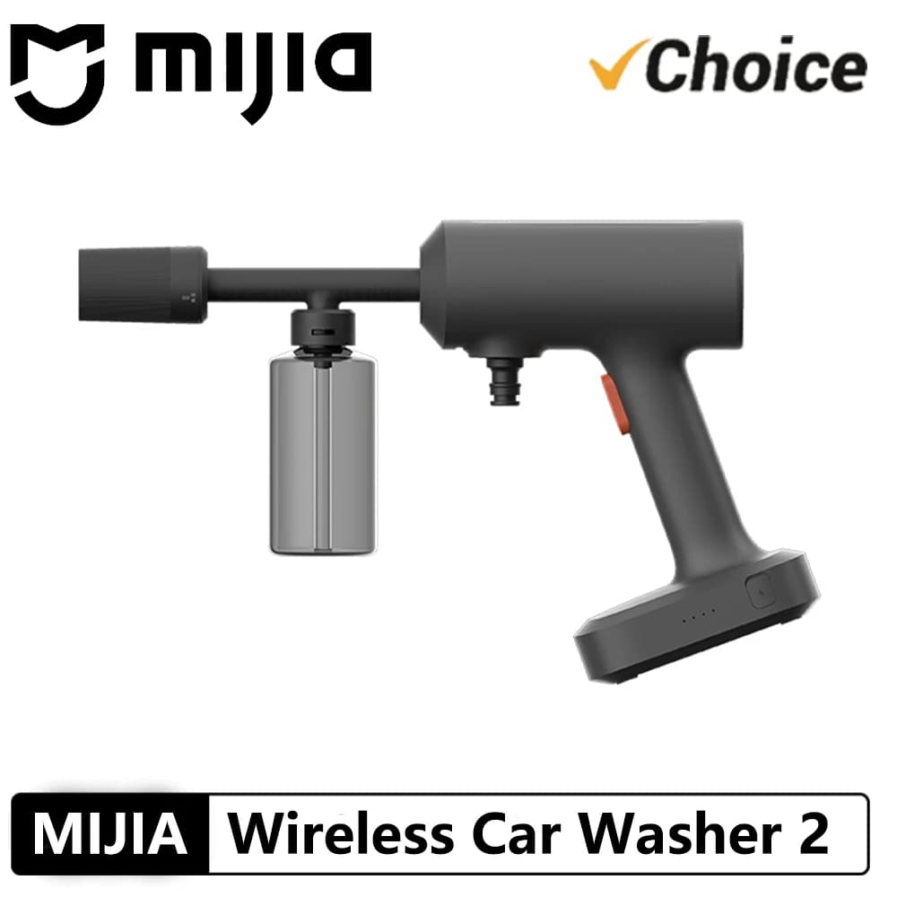 שוטף לחץ אלחוטי נטען שיאומי Mijia 2 — שטיפה בלחץ בכל מקום בלי ברז ובלי חוט