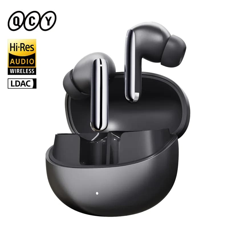 אוזניות אלחוטיות QCY MeloBuds Pro — ביטול רעשים ANC היברידי, 34 שעות ו-Hi-Res LDAC