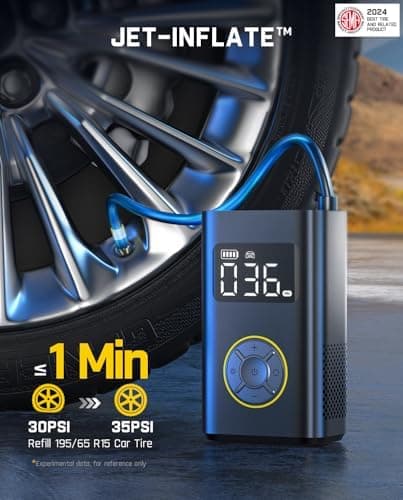 משאבת אוויר ניידת לרכב Fanttik X9 Pro – 150PSI | מבצע - תמונה 4