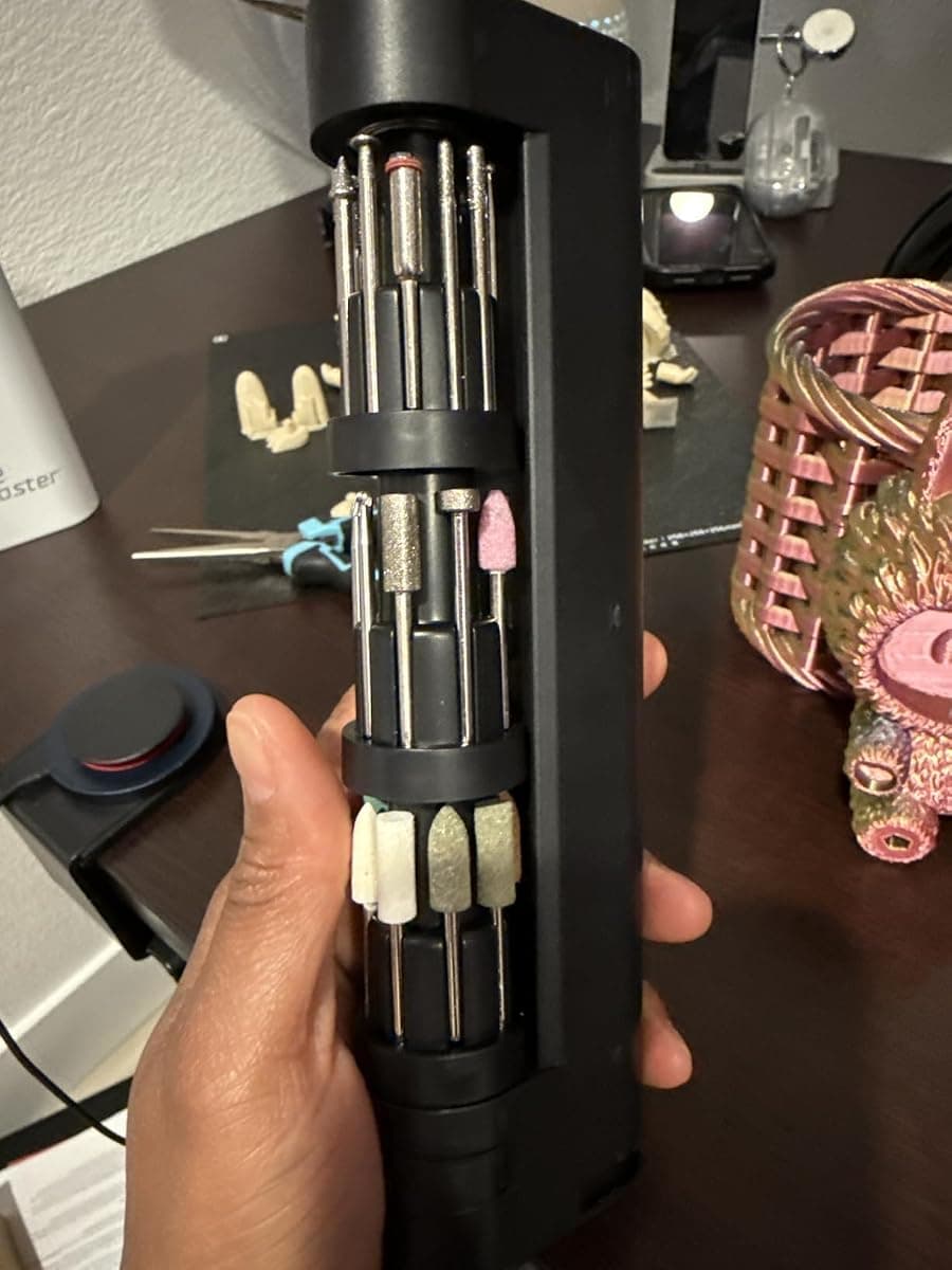 מכשיר רוטרי אלחוטי Fanttik F2 Master — חריטה, ליטוש, שיוף וקידוח | 35 אביזרים, 5 מהירויות - תמונה 7