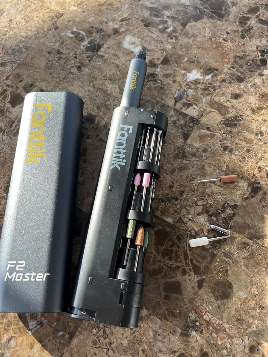 מכשיר רוטרי אלחוטי Fanttik F2 Master — חריטה, ליטוש, שיוף וקידוח | 35 אביזרים, 5 מהירויות - תמונה 6